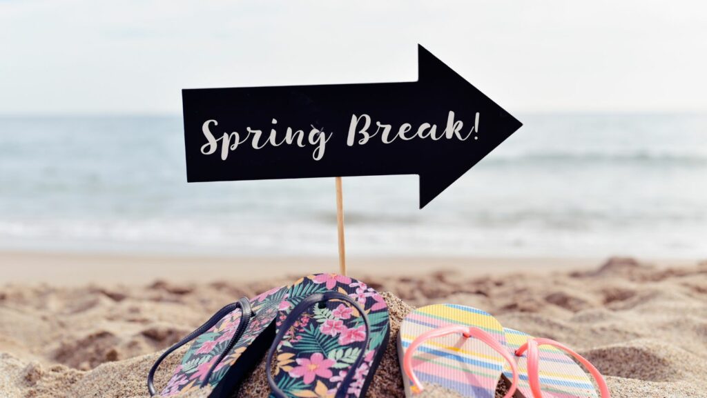warm spring break destinations